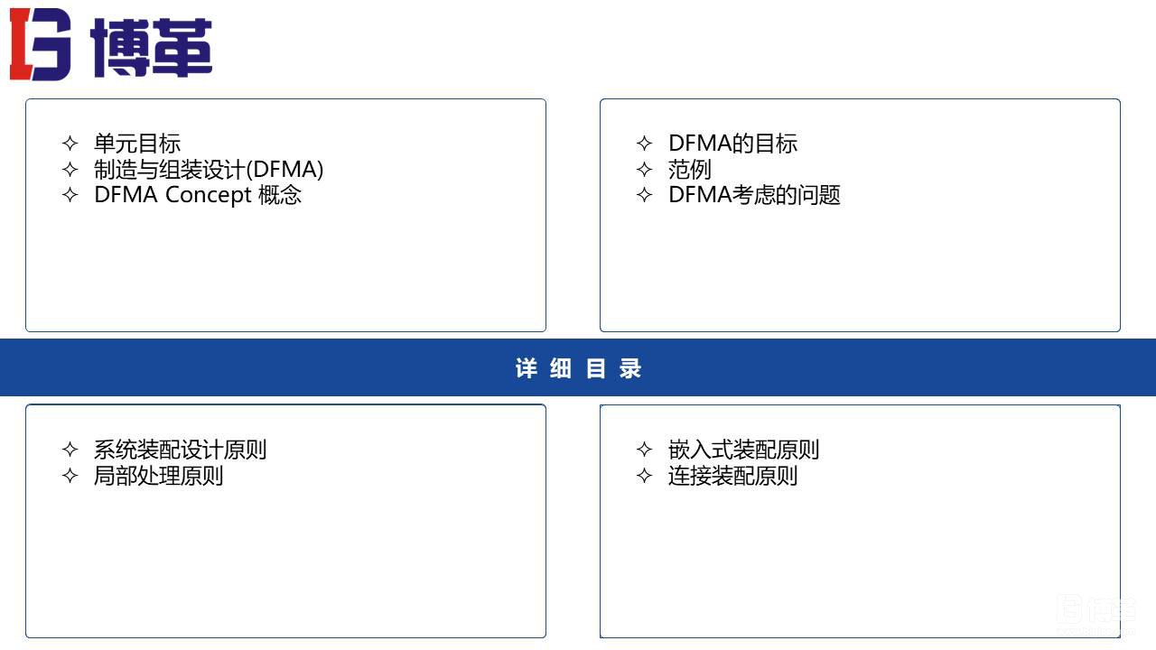 DFMA可制造性設(shè)計(jì)培訓(xùn)