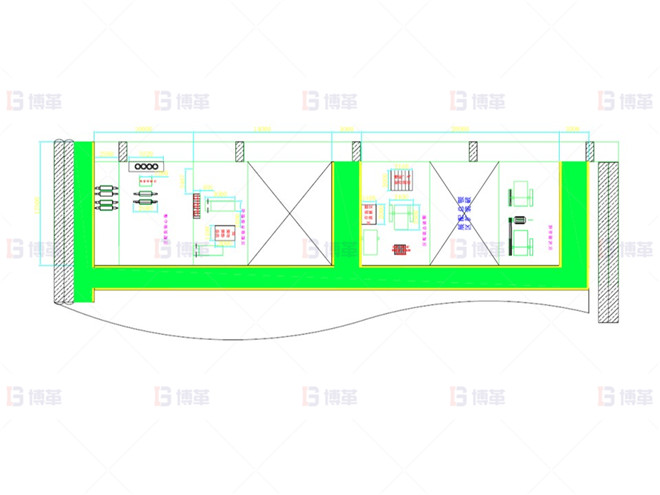 上海知名機(jī)械廠精益布局案例 布局方案二
